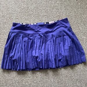 Lululemon Pleat to Street II Purple Tennis Skirt